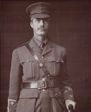 Captain S A Atkinson. Killed in action – circa 1917.