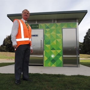 Christchurch City Council's solar-powered public toilet project